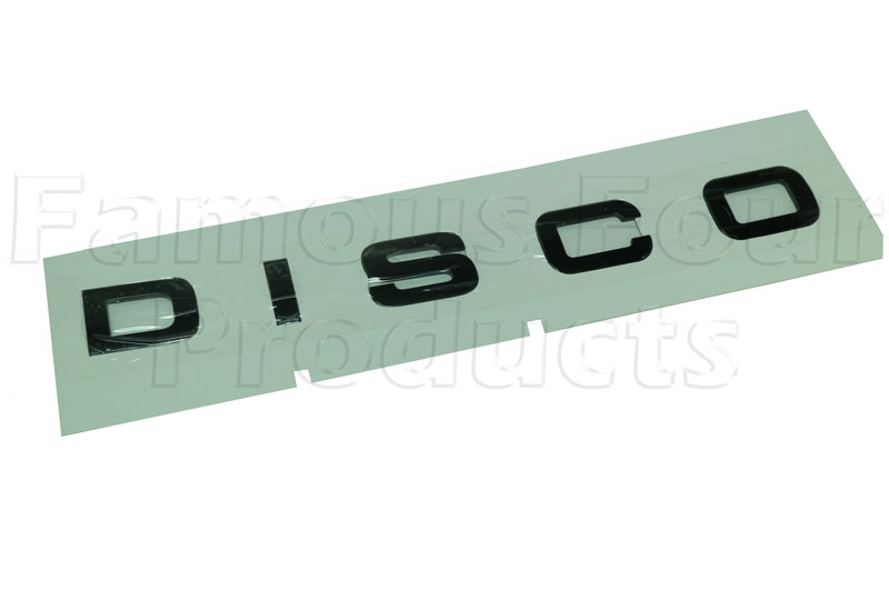 Decal - D I S C O