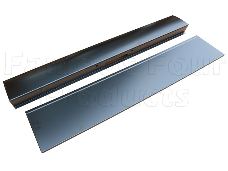 Outer Skin Panels - Bottom Tailgate