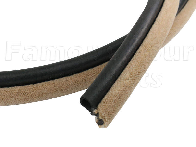 Door Aperture Seal - Beige Moquette Trimmed
