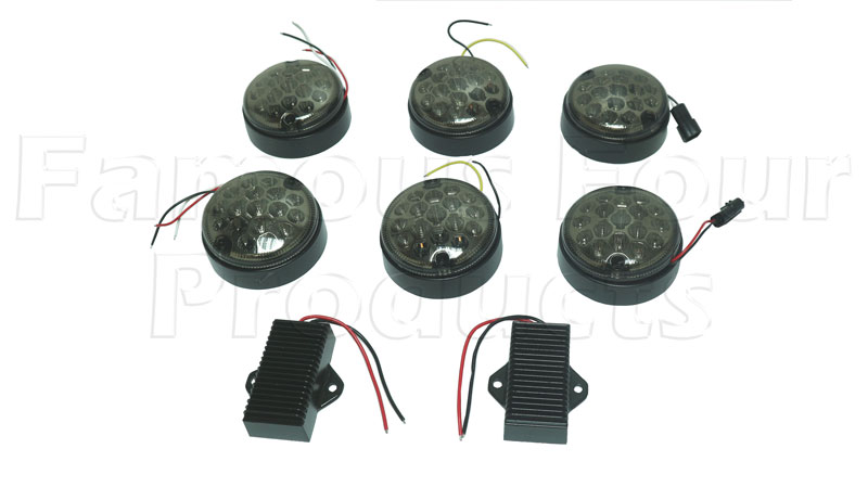 NAS Spec Rear Light Kit - Smoked LED
