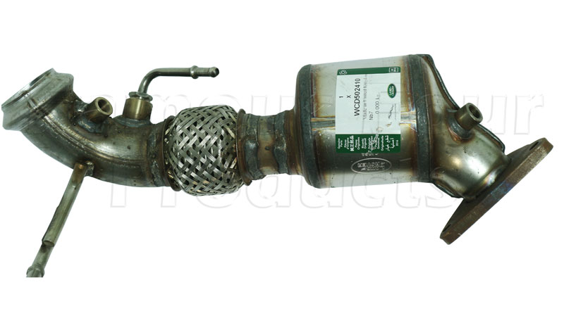 Downpipe with Catalytic Convertor