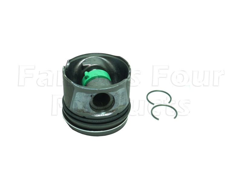 Piston with Piston Rings