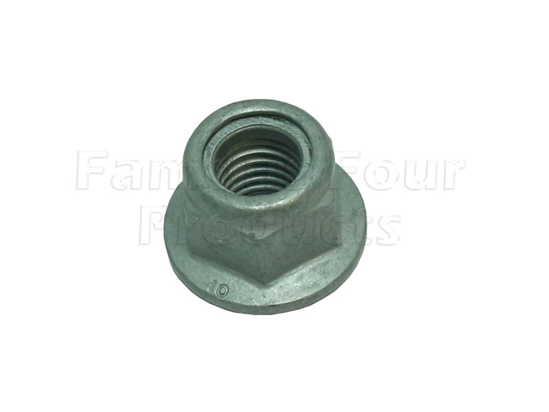 Nut - M12 Flanged Nyloc Hex Head