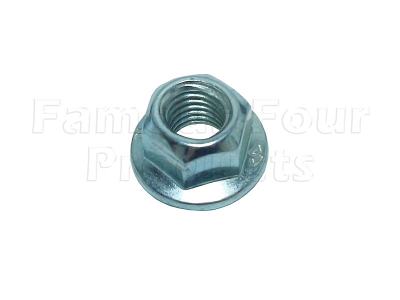 Nut - M12 Flanged Nyloc Hex Head