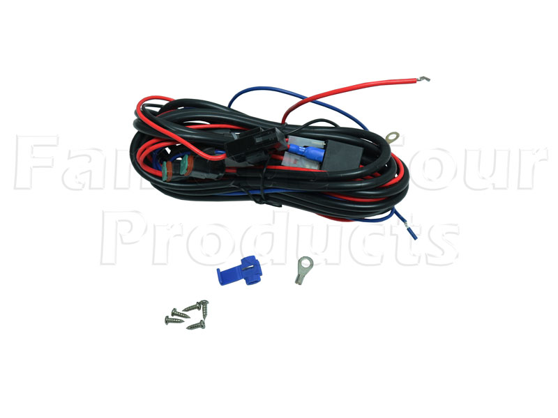 Two Lamp Wiring Harness Kit