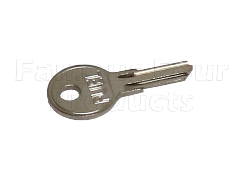 Key Blank - Fuel Filler Cap