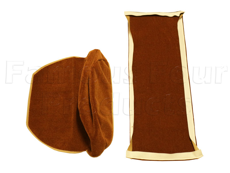 Carpet Set - Rusty/Golden Brown - 12 Piece - Image 5