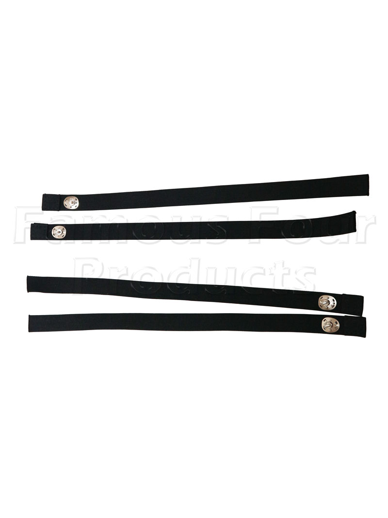 Retaining Straps for Rear Individual Folding Seats