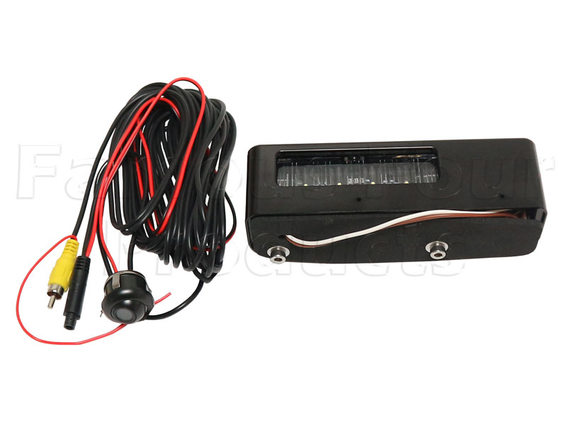 Rear Number Plate Lamp With Camera