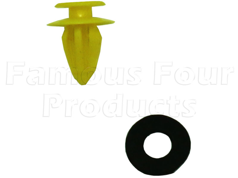 Fixing Clip - Windscreen A Pillar Exterior Trim