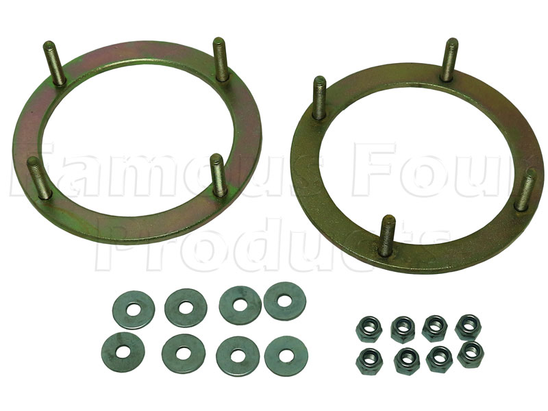 Front Shock Absorber Turret Securing Rings - Heavy Duty