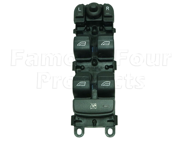 Window Operation and Mirror Adjustment Multifunction Switch