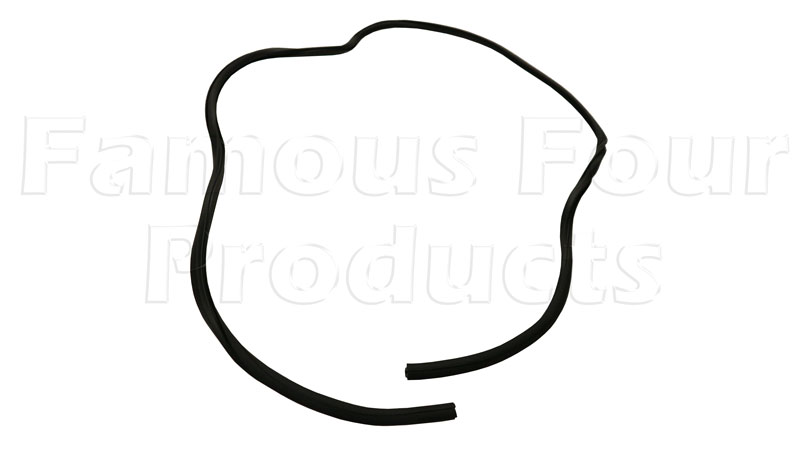 Glazing Rubber - Hardtop Sliding Side Window Assembly
