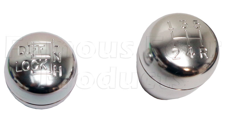 Gear Knob Set - Anodised Alloy