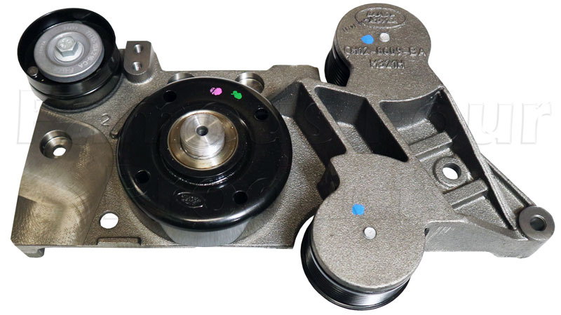 Housing and Bearing - Auxiliary Drive Belt