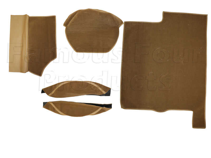 Carpet Set - Beige - 12 Piece
