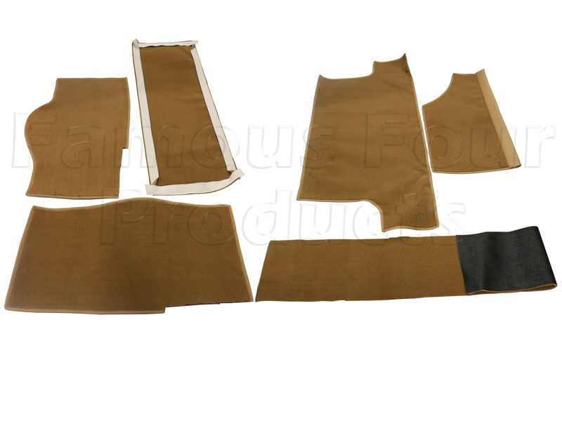 Carpet Set - Beige - 12 Piece