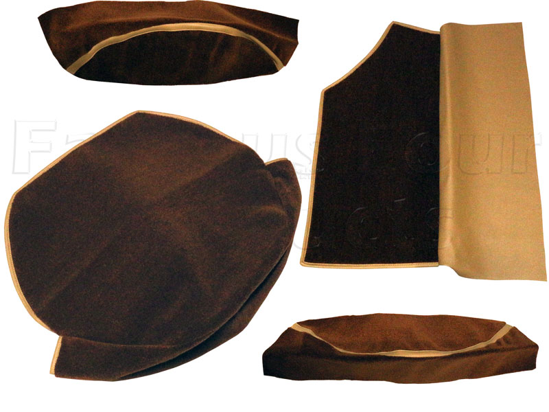 Carpet Set - Beige - 12 Piece