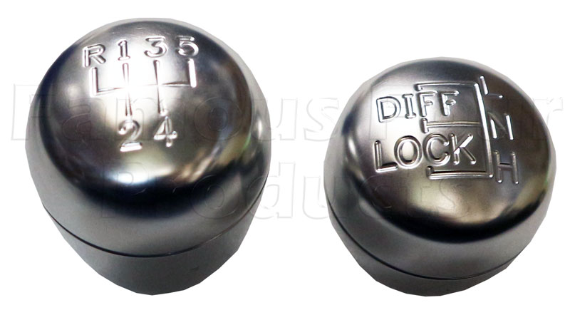 Gear Knob Set - Anodised Alloy