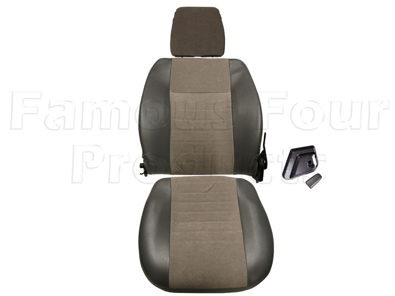 Front Seat Assembly with Headrest
