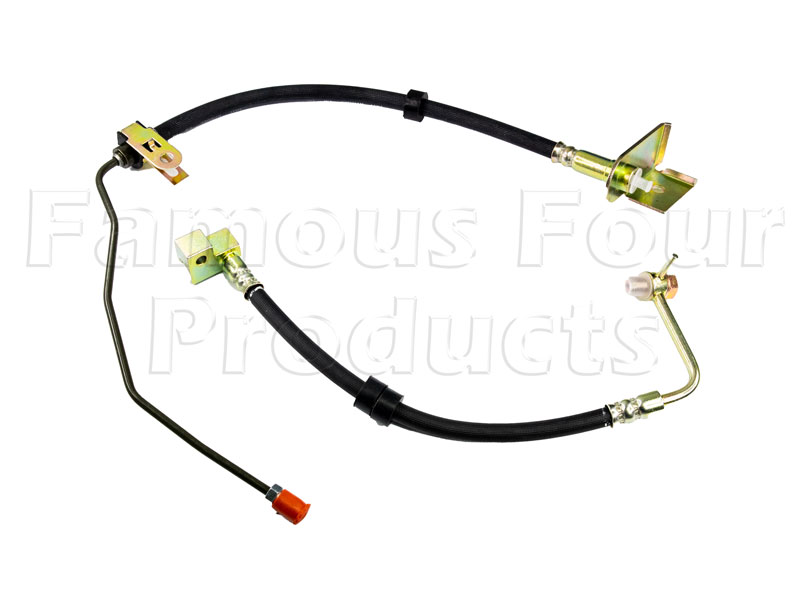 Brake Rubber Flexi-Hose - Rear