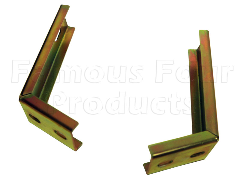 Brackets - Front Bumper End Cap to Bumper