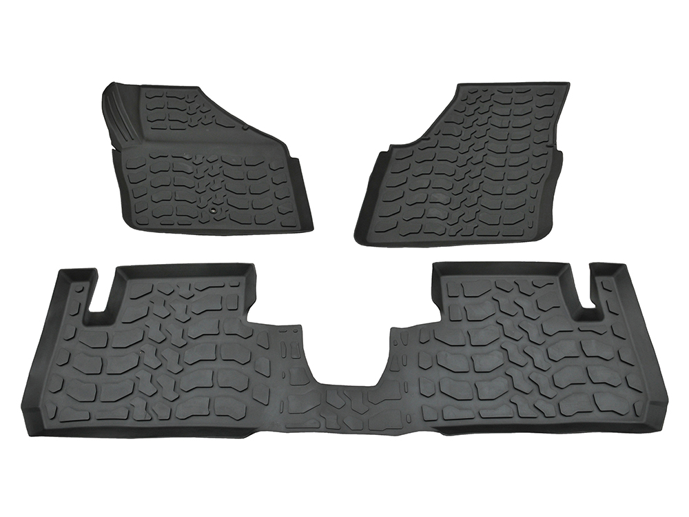 Rubber Footwell Mat Set