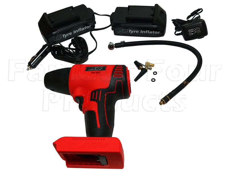 Cordless Tyre Inflator Compressor