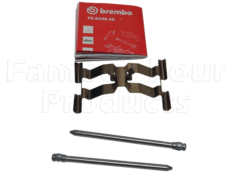 Brake Pad Fitting Kit (Pins, Springs & Clips)