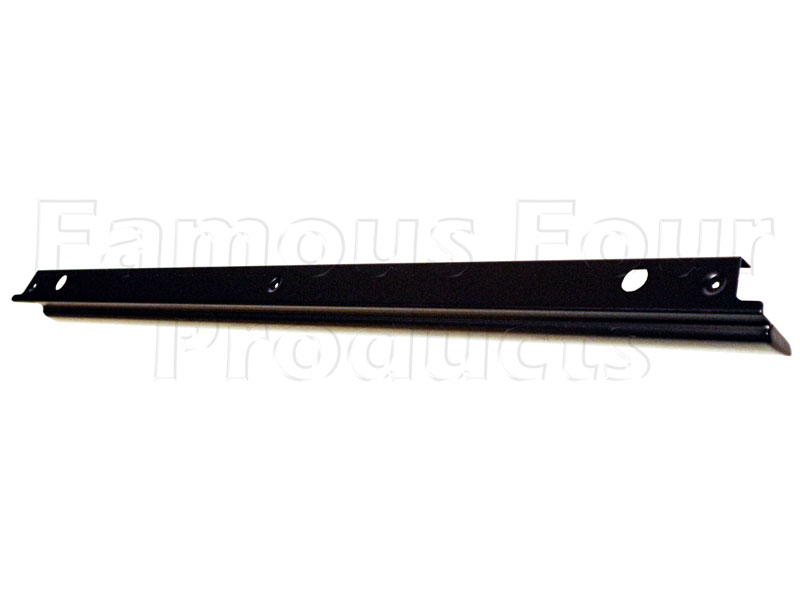 Front Door Capping - Black (Not Galvanised)