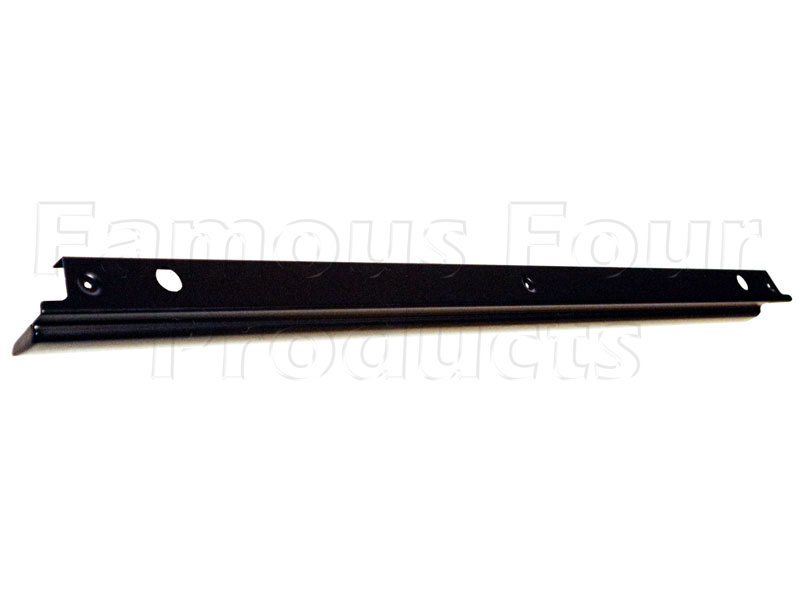 Front Door Capping - Black (Not Galvanised)