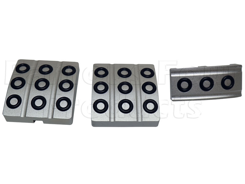 Pedal Covers - Aluminium Billet