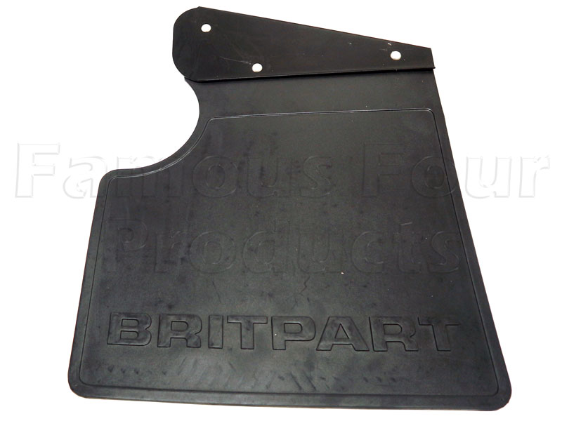Mudflap Rubber & Bracket - Rear Left Hand