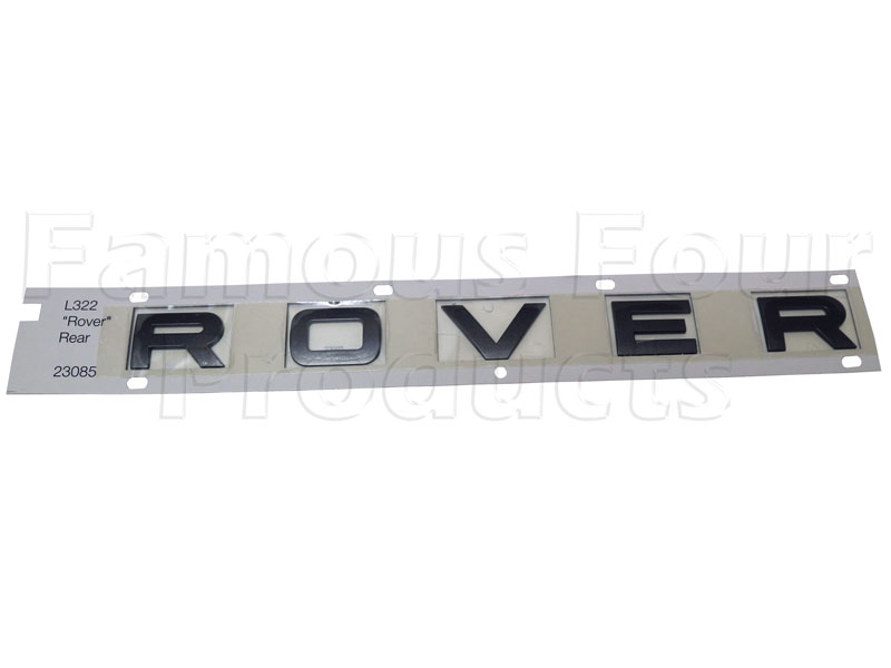 Tailgate Lettering ROVER