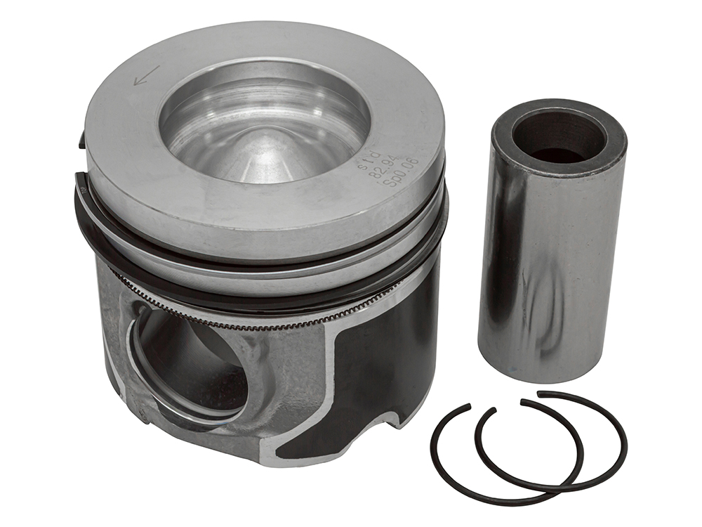 Piston with Rings