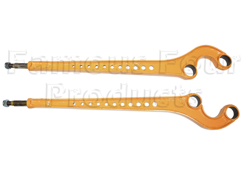 Castor Corrected Front Radius Link Arms - Axle to Chassis