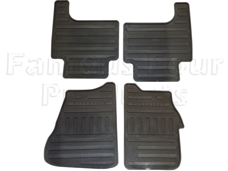 Footwell Rubber Mat Set