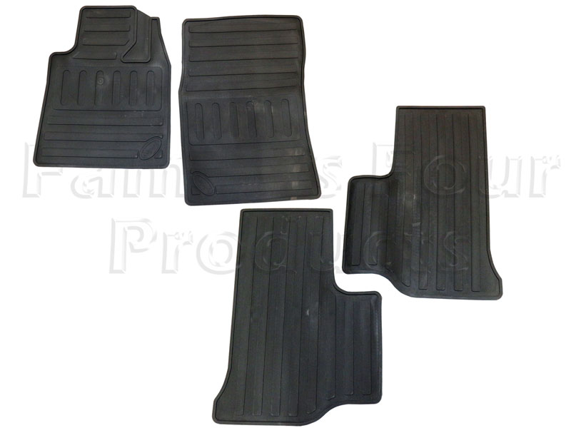 Rubber Footwell Mat Set