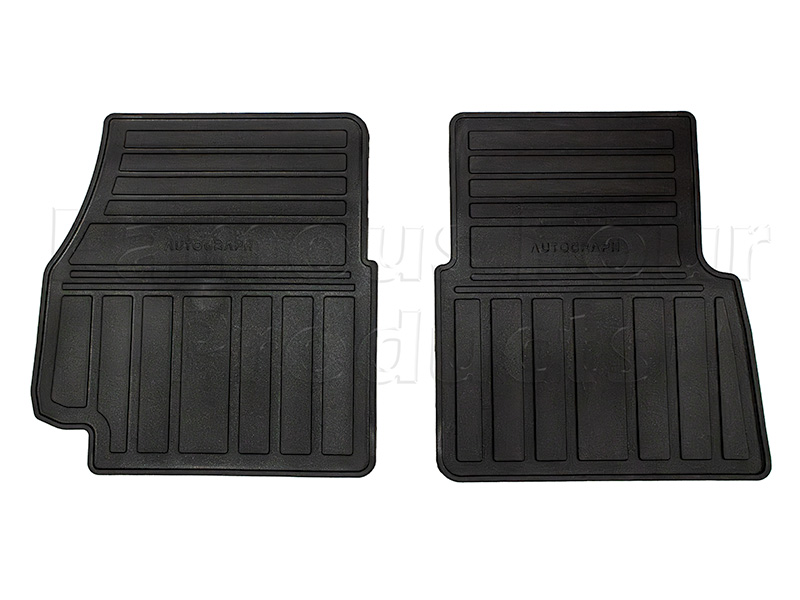 Front Footwell Rubber Floor Mats