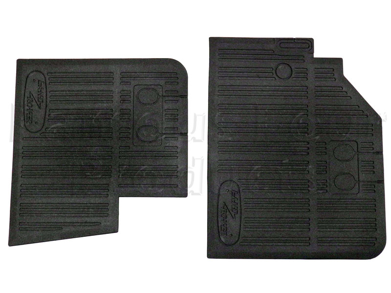 Front Footwell Rubber Floor Mats