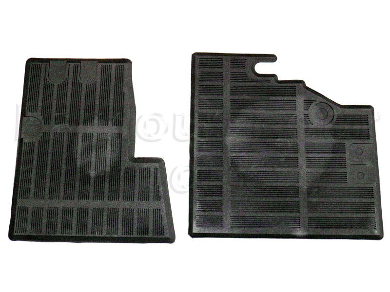 Front Footwell Rubber Floor Mats