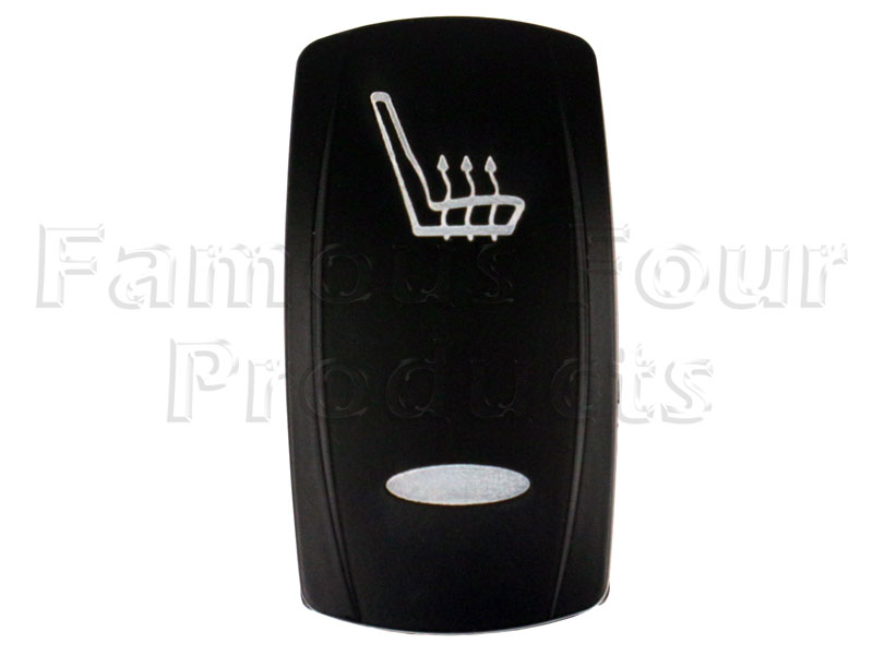 Carling Rocker Switch Cover - Heated Seat (Right)
