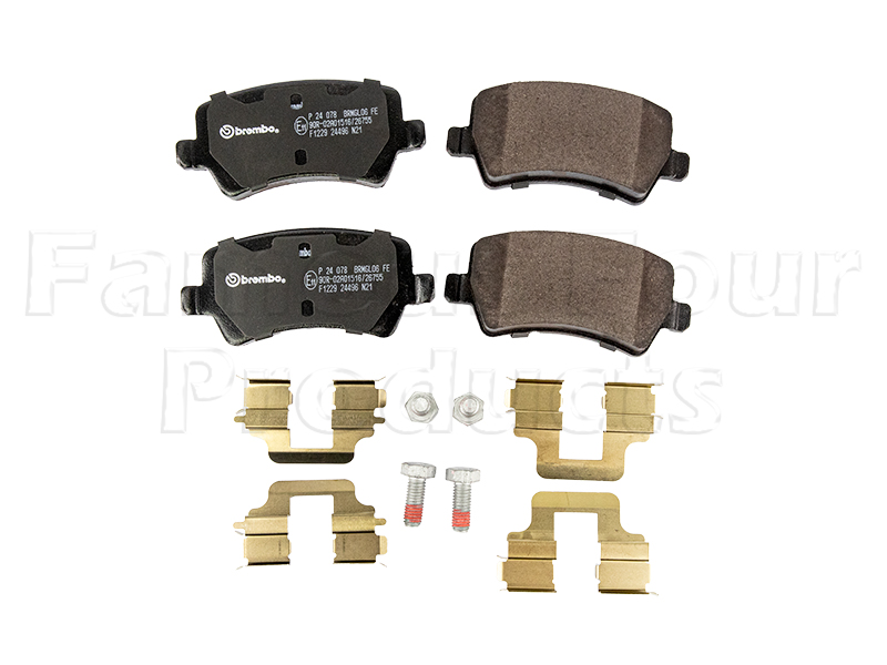 Brake Pad Axle Set
