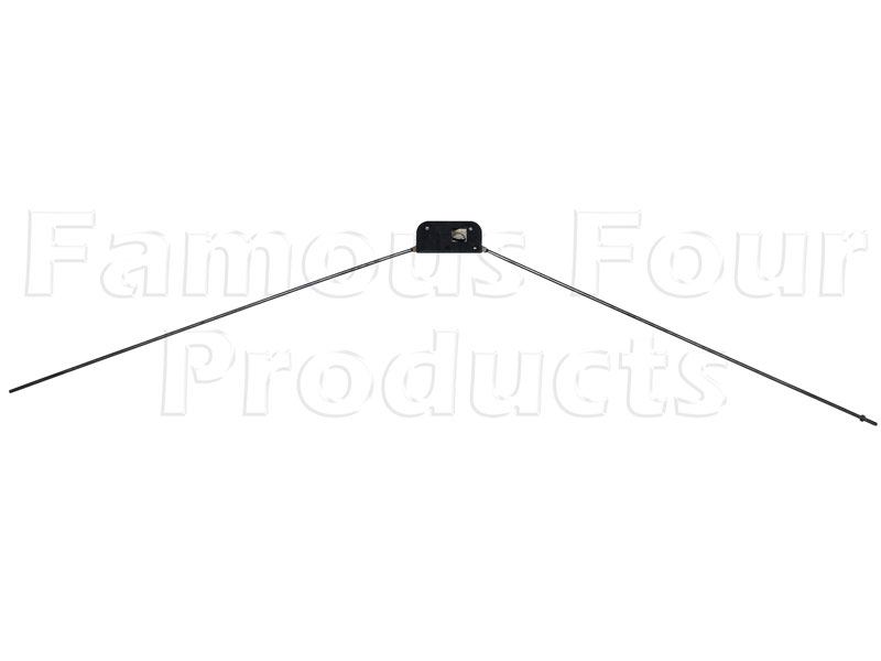 Link Rod and Centre Latch Assembly - Top Tailgate