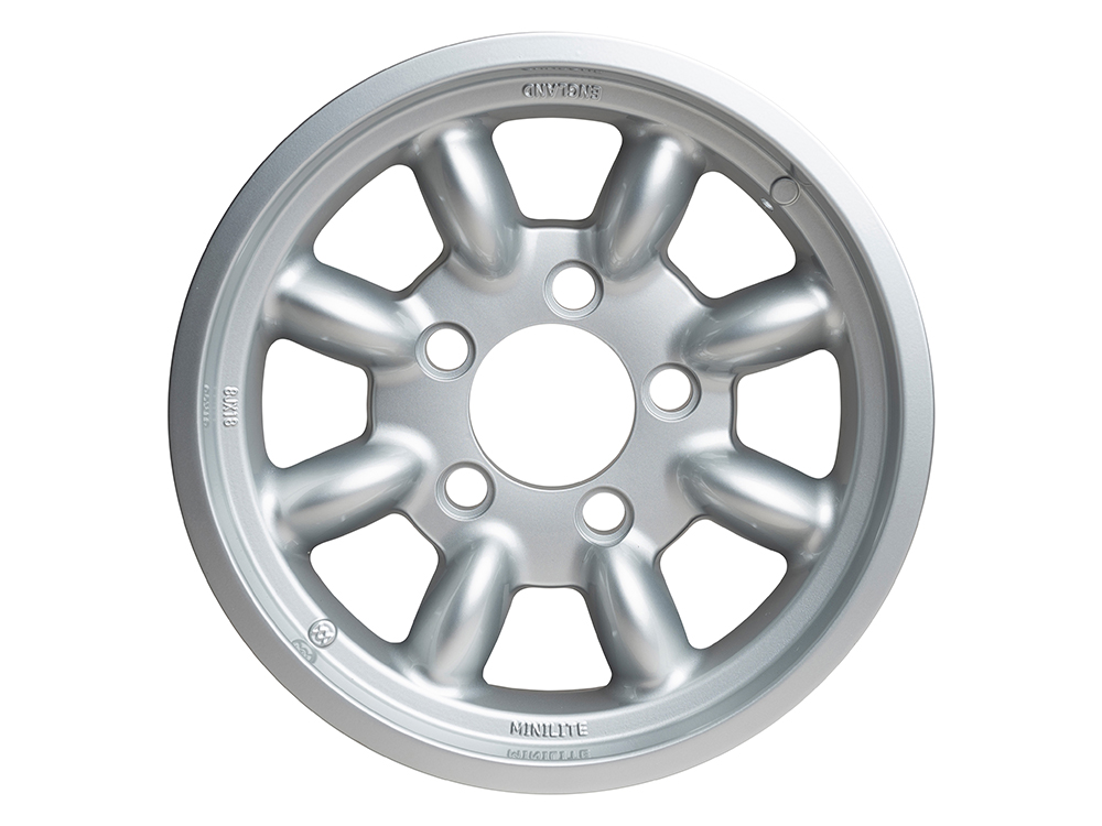 Minilite Alloy Wheel - 8 x 18 - Silver