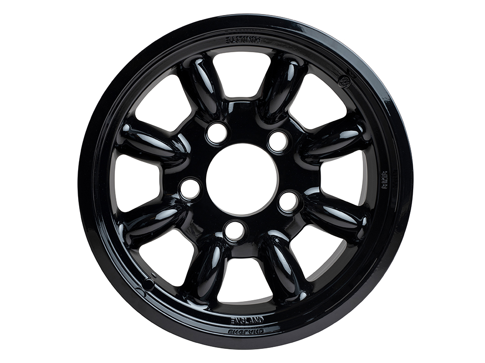 Minilite Alloy Wheel - 8 x 18 - Black