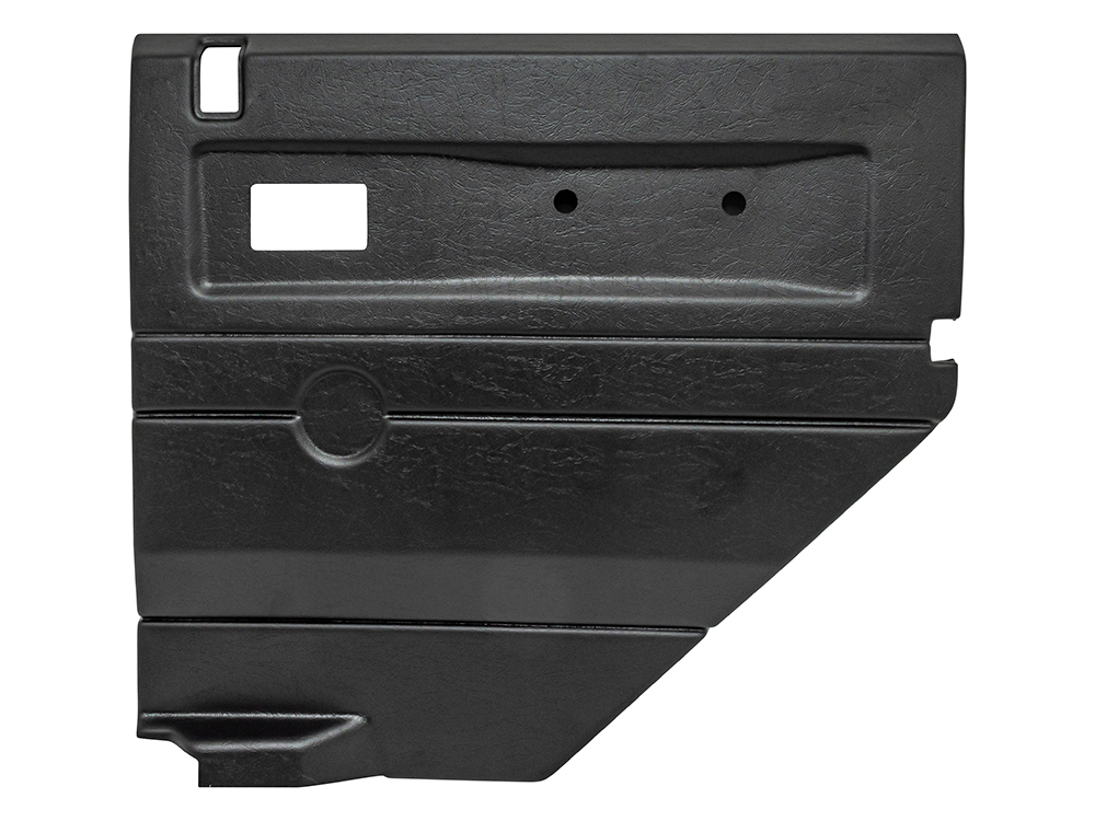 Rear Side Door Trim Card - Interior - Black