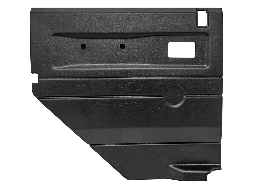 Rear Side Door Trim Card - Interior - Black