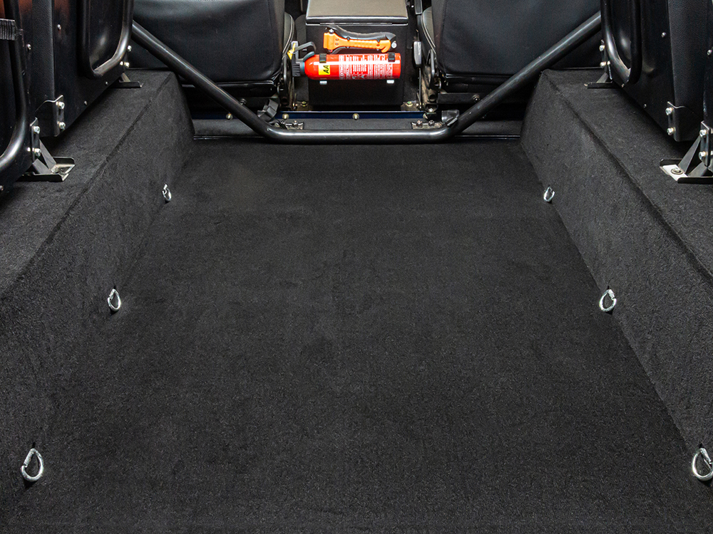 Rear Carpet Set - Black