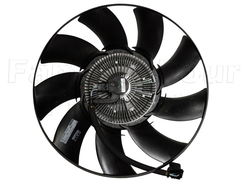 Fan and Motor - Engine Cooling